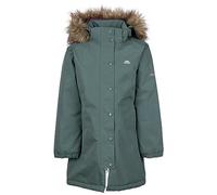 Trespass Girls Rain Jacket Astound Spruce Green 2/3