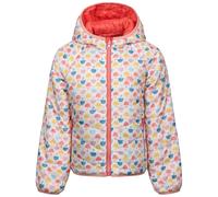 Trespass Girls Jacket Dessie - Reversible, Plain or Printed, Grown-On Hood, Cuff and Hem Binding, Dual Pockets, Woven, 100% Polyester
