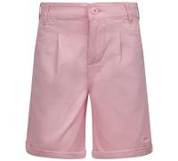 Trespass Girls Shorts Hunniee - 100% Cotton Kids Shorts, Long Holiday Shorts with Pockets, Inner Waist Elastication for Snug Fit, Girls Spring Summer Bottoms Pale Pink