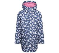 Trespass Womens Jacket Primdrop - Waterproof, Hooded, Unpadded, All Over Printed, Longer Length, 2 Patch Pockets, Flat Cuffs, Detachable Hood, Contrast Lining