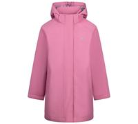 Trespass Girls Waterproof Jacket Maydew - Kids Water & Wind Resistant Jacket, Rain Coat for Girls, Lightly Padded with Pockets, Girls Longer Length Coat with Hood