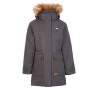 Trespass Girls Rhoda Waterproof Insulated Parka-Dark Grey-5-6 Years Dark Grey