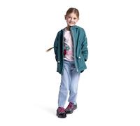 (7-8 Years, Spruce Green) Trespass Girls Waterproof Hooded Jacket Flourish