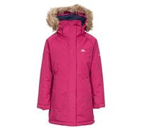 Trespass Girls Waterproof Jacket Windproof Hood School Casual Coat Fame