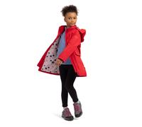 (2-3 Years, Red) Trespass Girls Waterproof Hooded Jacket Drizzling
