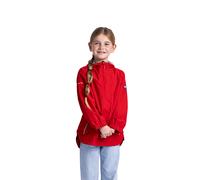 (7-8 Years, Red) Trespass Girls Waterproof Hooded Jacket Flourish