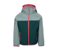 Trespass Hanbury Soft Shell Jacket in Dark Green | Size: 7-8 Years Trespass Dark Green 7-8 Years