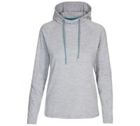 Trespass Womens Hoodie Hattie - Long Sleeved, Rear Zip Pocket, Contrast Inner Binding, Reflective Logos, Grown-On Hood, Dual String Pulleys, Knitted Fabric