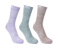Trespass Helvellyn Trekking Socks (Pack Of 3) In Mint Mint 6-8