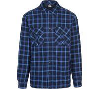 Trespass Hemd Rapeseed - Mens Check Shirt Dark Blue Check