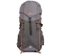 Trespass Hiking Rucksack Pass 35 - Drawcord Compartment, Airflow Back, Front Pocket, Pole System, Hydration Pack, Bottle Pockets, Sternum Strap, Waterproof 5000mm