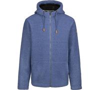 Trespass Mens Textured Bonded Long Hair Fleece Hoodie - Colsten