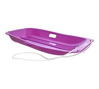 Trespass Icepop, Purple, Sledge with Side Handles & Pulling Rope 41cm x 88cm x 14cm, Purple