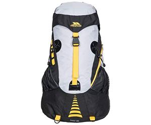 Trespass Inverary 45 Litre Black Travel Backpack with Waterproof Cover