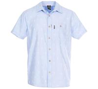 Trespass Jaquard Men's Palm Tree Shirt Pale Blue in Size - XL