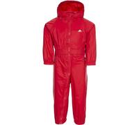 Trespass Jungen Kinder Regenset Button - Babies Rain Suit Red
