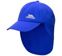 Trespass Kids Active Cap Remie - Water-Resistant, Removable Neck Protector, Adjustable Strap, Woven, 100% Polyamide Blue
