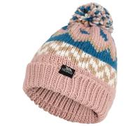Trespass Kids Beanie Twiglet - Unisex Patterned Knitted, Pom-Pom, Fully Fleece Lined, Woven Seam Tab, 100% Polyester Microfleece Lining, 100% Acrylic Outer
