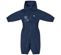 Trespass Kids' Waterproof Drip Drop Outdoor Rain Suit, Navy Blue, 2/3 Years