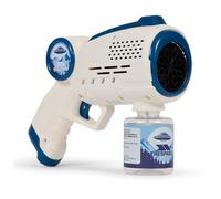 Trespass Kids Bubble Gun Hubble - Battery Operated, 1g Bubble Powder with Bottle & Cap Included, 4 x AA Batteries Not Included, Trespass Branded, PP ABS Construction