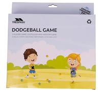 Trespass Kids Dodgeball Game Quickdodge - 2 Player Game, 10 Balls, Hook and Loop, Adjustable Side Straps, 100% Polyester