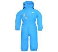Trespass Unisex Waterproof Babies Rain Suit Dripdrop - Elastic Cuffs and Ankles, Elasticated Side Waist, Full Body Length Zip, Reflective Piping, Grown on Hood, Padded
