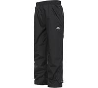 Trespass Kids Echo Outdoor Walking Hiking Waterproof Trousers Bottoms - Black