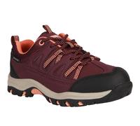 (5, Burgundy) Trespass Kids Walking Boots Low Cut Gillon II