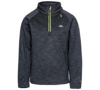 Trespass Edvin Boys Fleece For Camping & Hiking School Jumper in Black & Navy