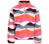 Trespass Kids Half Zip Fleece Ovie Pink Mountain Print 9/10