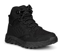 Trespass Kids Hi Top Boots Rex - Boys Girls Boots, Lace Up Ankle Boots, Children's Water Resistant Outdoor Footwear, Breathable High Top Shoes Black