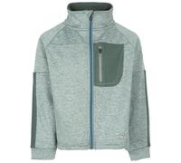Trespass Kids Immense Marl Fleece Jacket - Spruce Green - 9-10 Years - Spruce Green - 100% Polyester