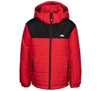 Trespass Kids Jacket Halston - Unisex, Waterproof, Padded, Quilted Panels, Detachable Hood, Contrast Zip, Zipped Pockets, Inner Snowbreak, Adjustable Hem & Cuffs