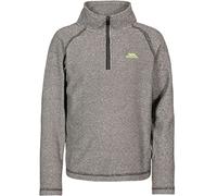 Trespass Kids Keynote AT100 Half Zip Pullover Fleece - Black - 5-6 Yrs