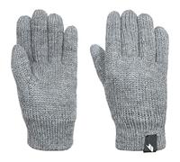 Trespass Kids Knitted Glove Grey Girls Boys Winter For Winter Bargo