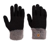 Trespass Kids Knitted Gloves Lunark 5/7