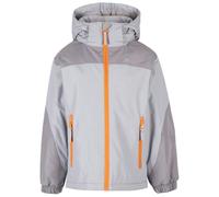 Trespass Kids Launch TP50 Raincoat - Platinum - 9-10 Years - Platinum - 100% Polyester