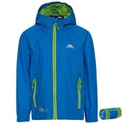 (7-8 Years, Cobalt) Trespass Qikpac Kids Waterproof Jacket