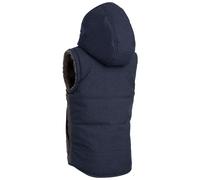 Trespass Kids Padded Gilet with Hood Reversible Teddy Fleece Obtain