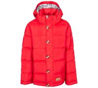 Trespass Kids Parka Jacket Qulited Stud Off Hood with 2 Pockets Exposure
