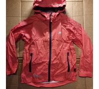 Trespass Girls Qikpac Waterproof Jacket Peach Blush/Navy 5/6Y