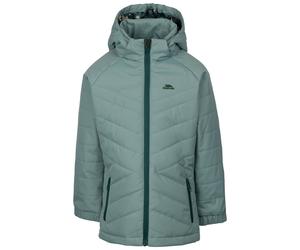 Trespass Kids Quilted Casual Jacket with Printed Lining Hooded Padded Coat Andee