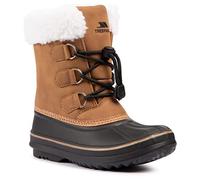 Trespass Kids Snow Boot Bodhi - Boys Girls Water Resistant Boots, Children's Footwear with Insulated Lining, Snow Boots with Sherpa Fleece Collar