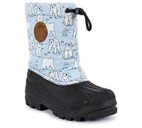 Trespass Kids Snow Boot Remy - Boys Girls Water Resistant Boots, Children's Footwear with Insulated Lining, Snow Boots with Sherpa Fleece Collar