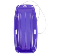 Trespass Kids Snow Sledge Icepop - Durable Plastic, Side Handles and Rope for Steering, Not Suitable for Children Under 3 Years