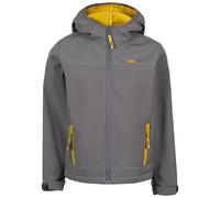Trespass Faster Softshell Jacket Grey 9-10 Years Boys