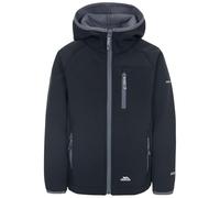 (5-6 Years, Black) Trespass Kids Softshell Jacket Kian