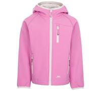 (11-12 Years, Deep Pink) Trespass Kids Softshell Jacket Kian