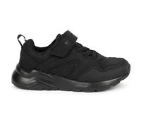 Trespass Kids Trainers Cushioned with Velco Strap and Durable Toe Cap Kam Black