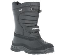 Trespass Kids Unisex Dodo Water Resistant Snow Boots - Black - 3 Youth UK - Black